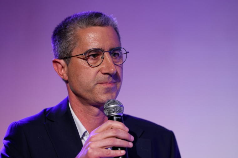 Françis Ruffin à Paris le 5 mai 2026 ( AFP / Xavier GALIANA )