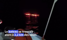 Philippines: l'incendie d'un ferry fait au moins cinq morts et des dizaines de disparus