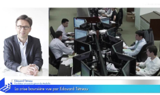 Marchés : "La crise actuelle n'est pas une crise de liquidité mais une crise de confiance !" selon Edouard Tétreau