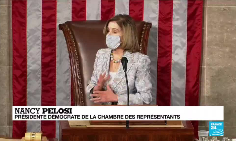 États-Unis : la démocrate Nancy Pelosi réélue présidente de la Chambre des représentants