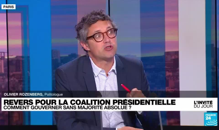 Olivier Rozenberg, politologue : "La France entre en terre politique inconnue"