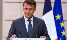 Emmanuel Macron à l'Élysée le 28 mai 2026 ( POOL / Ludovic MARIN )