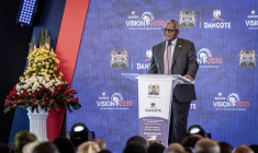 Aiko Dangote à Kililana, au Kenya, le 30 septembre 2026. ( AFP / LUIS TATO )