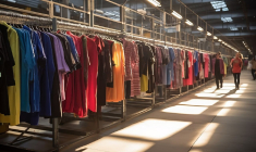 (Entrepôt accessible aux clients pendant les ventes et braderies de magasins d'usine - Crédit photo : Adobe Stock)