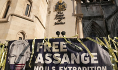 Audience d'extradition du fondateur de WikiLeaks, Julian Assange, à Londres