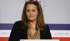 Sophie Primas à Paris, le 15 janvier 2025. ( AFP / LUDOVIC MARIN )