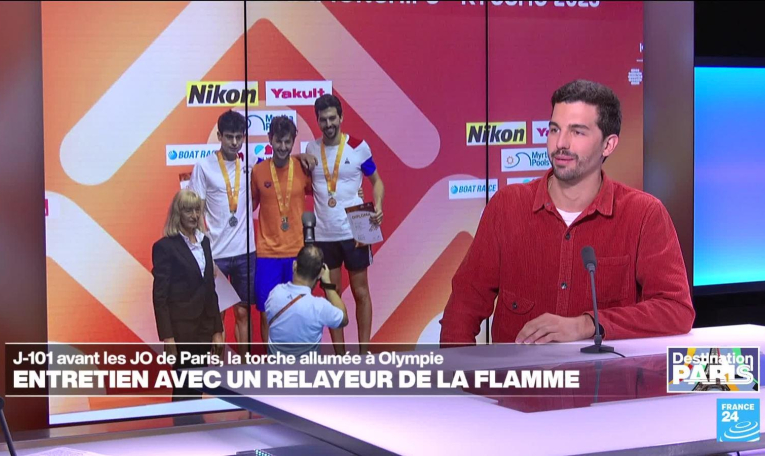 Simon Cohen, Porteur de Flamme