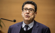 Philippe Aghion à Paris, le 13 novembre 2024. ( POOL / TERESA SUAREZ )