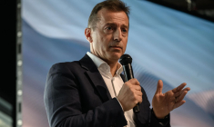 Le patron d'Airbus Guillaume le 24 mars 2025 à Toulouse. ( AFP / ED JONES )