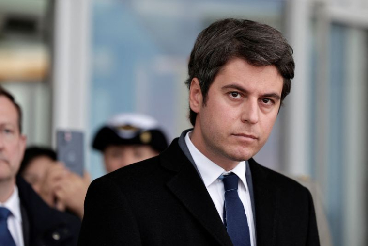 Le Premier ministre français Gabriel Attal