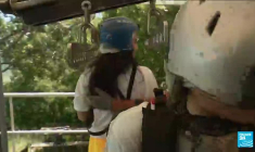 Italie : Une tyrolienne pour les amateurs de sensations fortes