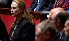 La députée Ensemble pour la République Violette Spillebout, à l'Assemblée nationale à Paris le 8 juillet 2025 ( AFP / Guillaume BAPTISTE )