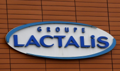 Immeuble Lactalis à Laval, dans la Mayenne.  ( AFP / DAMIEN MEYER )