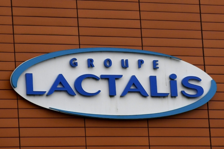 Immeuble Lactalis à Laval, dans la Mayenne.  ( AFP / DAMIEN MEYER )