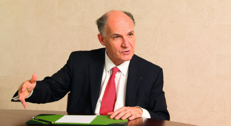 Pierre-André de Chalendar est PDG de Saint-Gobain depuis 2010. (© M. Bertrand)