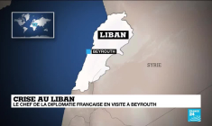 Crise au Liban : le chef de la diplomatie française en visite à Beyrouth