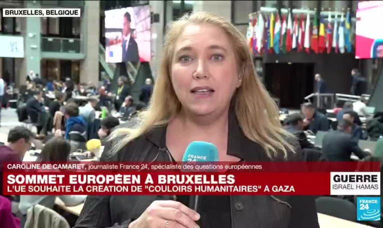 Sommet européen à Bruxelles : les 27 cherchent leurs mots sur le conflit Israël-Hamas