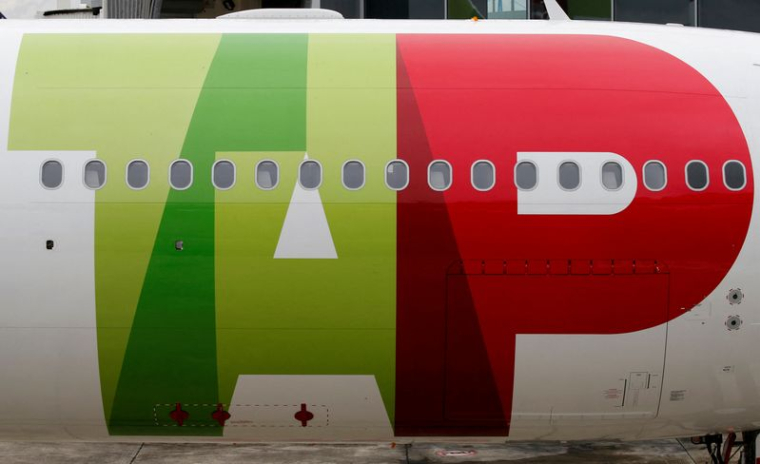 Le premier Airbus A330neo destiné à la compagnie aérienne TAP Air Portugal au centre de livraison d'Airbus à Colomiers, près de Toulouse.
