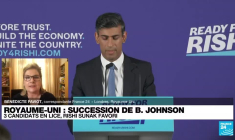 Royaume-Uni : parmi les trois candidats, Rishi Sunak favori dans la course à Downing Street