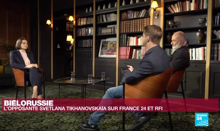 Svetlana Tikhanovskaïa : "Les Biélorusses ont le droit de décider de l'avenir de leur pays"