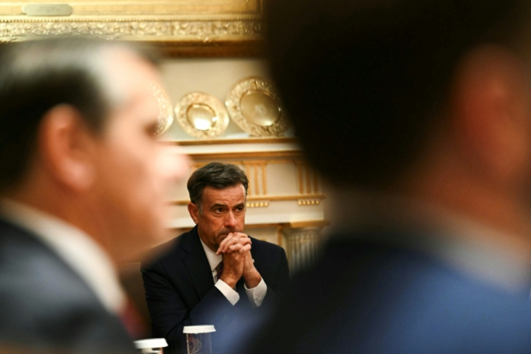 Le directeur de la CIA John Ratcliffe à la Maison Blanche à Washington le 27 mai 2026 ( AFP / Kent NISHIMURA )