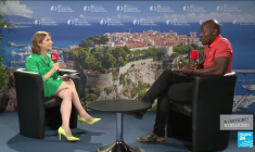 Jimmy Jean-Louis fête les 60 ans du festival de Monte-Carlo