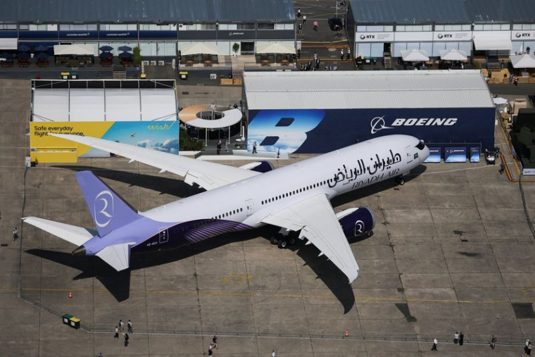 55e Salon aéronautique de Paris à l'aéroport du Bourget, près de Paris