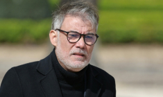 Olivier Faure le 26 mars 2026, à Paris ( AFP / Ludovic MARIN )