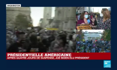 Joe Biden élu président : "le cauchemar est fini après quatre ans" de trumpisme