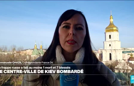 Une frappe russe sur Kiev fait un mort et plusieurs blessés
