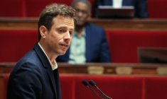 Le député LFI Paul Vannier à l'Assemblée nationale à Paris le 1er juin 2026 ( AFP / Ludovic MARIN )