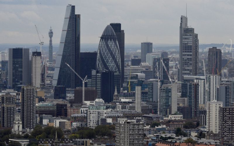 Le quartier financier de Londres