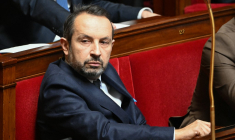 Sébastien Chenu à Paris, le 2 avril 2025. ( AFP / BERTRAND GUAY )