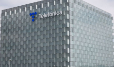 Photo d'archives du logo de Telefonica
