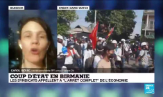 Coup d'État en Birmanie : les syndicats appellent à "l'arrêt complet de l'économie
