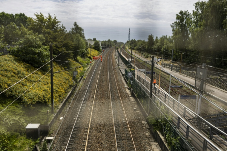 A l'initiative du Sénat, une mesure a été intégrée dans le texte pour contraindre la SNCF à commercialiser les billets des autres opérateurs sur son application à partir de 2028 ( AFP / Sameer Al-DOUMY )