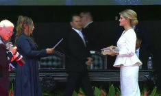Costa Rica : la présidente élue, Laura Fernández, prête serment lors de son investiture