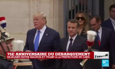 D-Day : déjeuner entre Macron et Trump à la préfecture de Caen