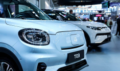 Le modèle TO3 de Leapmotor au salon de l'automobile de Munich