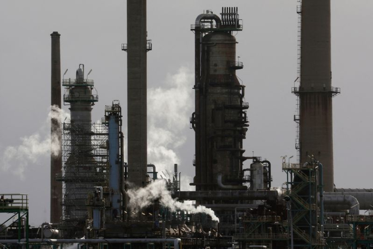 La raffinerie TotalEnergies à Gonfreville-l'Orcher, en France