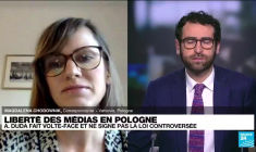 Pologne : le Président fait volte-face et ne signe pas la loi controversée sur la liberté des médias