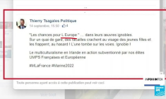 Une vidéo d'agression détournée pour véhiculer un message contre l'immigration