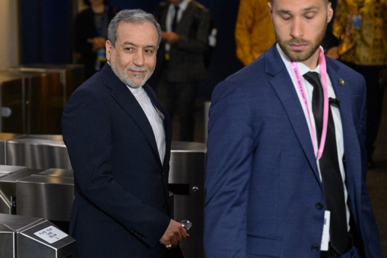 Abbas Araghchi à New York, aux États-Unis, le 22 septembre 2026. ( GETTY IMAGES NORTH AMERICA / ALEXI J. ROSENFELD )