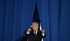 Le président américain Donald Trump à Rocky Mount (Caroline du Nord) le 19 décembre 2025 ( AFP / ANDREW CABALLERO-REYNOLDS )