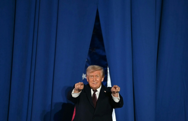 Le président américain Donald Trump à Rocky Mount (Caroline du Nord) le 19 décembre 2025 ( AFP / ANDREW CABALLERO-REYNOLDS )