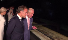 Charles III et Macron célèbrent les liens franco-britanniques devant la tapisserie de Bayeux