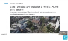 Explosion à l'hôpital al-Ahli de Gaza : Human Rights Watch privilégie l'hypothèse d'"une roquette palestinienne"