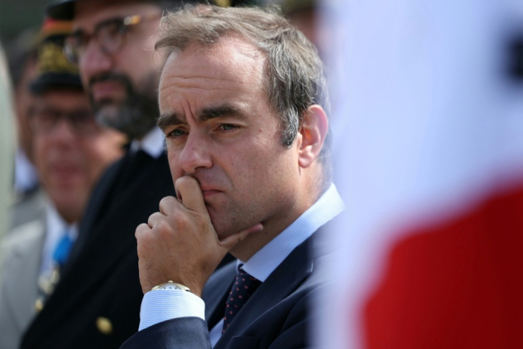 Le nouveau Premier ministre Sebastien Lecornu à Suresnes, dans les Hauts-de-Seine, le 4 septembre 2025 ( AFP / Thomas SAMSON )