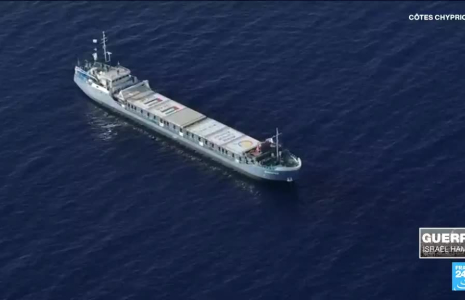 Un deuxième bateau est parti de Chypre pour livrer de l'aide humanitaire à Gaza