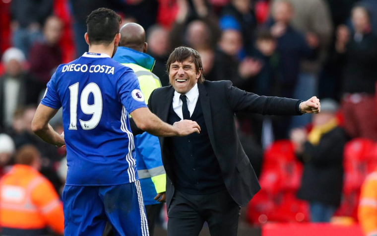 Antonio Conte « ne doit pas faire l'amour », selon Diego Costa